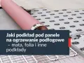 Różowy wałek i podkład pod panele na ogrzewanie podłogowe. Dowiedz się, którą stroną kłaść podkład, by cieszyć się ciepłą podłogą.