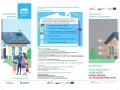 Ocieplenie budynku dofinansowanie z unii. Rodzina cieszy się z energooszczędnego domu z panelami słonecznymi.