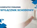 Kompletny poradnik: wyłącznik schodowy schemat. Palec naciska biały włącznik schodowy, symbolizując łatwość obsługi i zrozumienia instalacji elektrycznej.